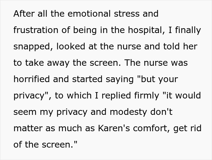 Text describing new mom’s hilarious malicious compliance with nosy NICU neighbor after hospital frustration. Text describing new mom’s hilarious malicious compliance with nosy NICU neighbor after hospital frustration.