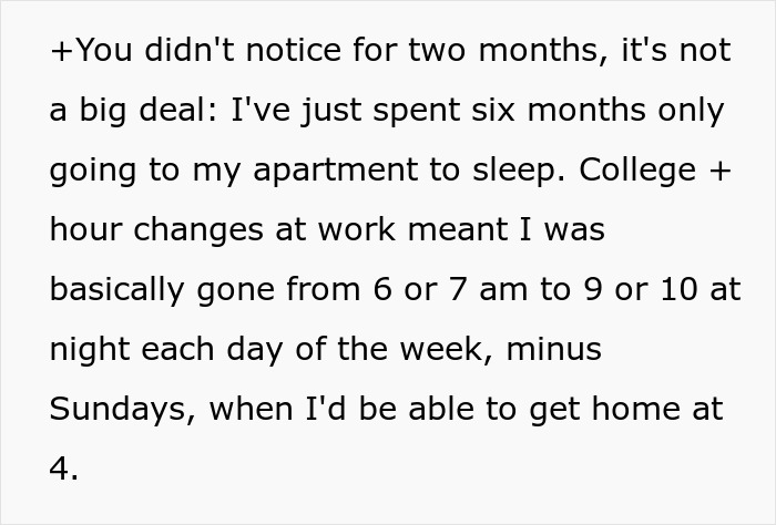 Person tries to enjoy time off but strangers use their patio, causing a rude awakening and unexpected disturbance.