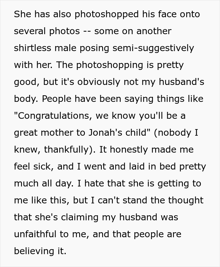 Widow reacts to best friend of late man causing drama with secret babies and disputed memorial plans.