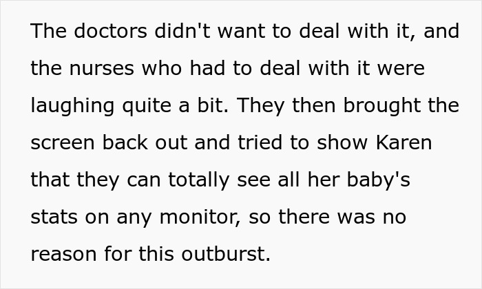 New mom’s hilarious malicious compliance response to a nosy NICU neighbor stops unwanted questions. New mom’s hilarious malicious compliance response to a nosy NICU neighbor stops unwanted questions.