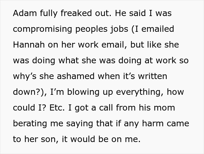 Wife Texts Hubby’s Mistress’s Husband To Expose Affair, Asks Internet If She Went Too Far Wife Texts Hubby’s Mistress’s Husband To Expose Affair, Asks Internet If She Went Too Far