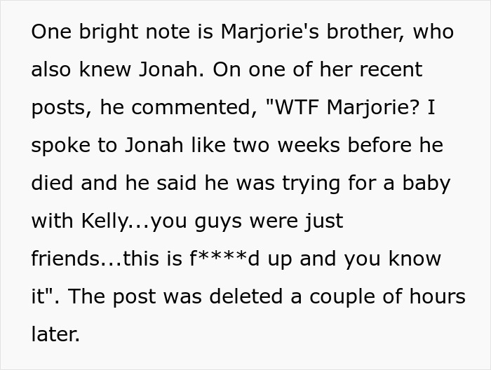 Best friend of late man causes drama with secret babies and memorial plans, leaving widow speechless and the family shocked.