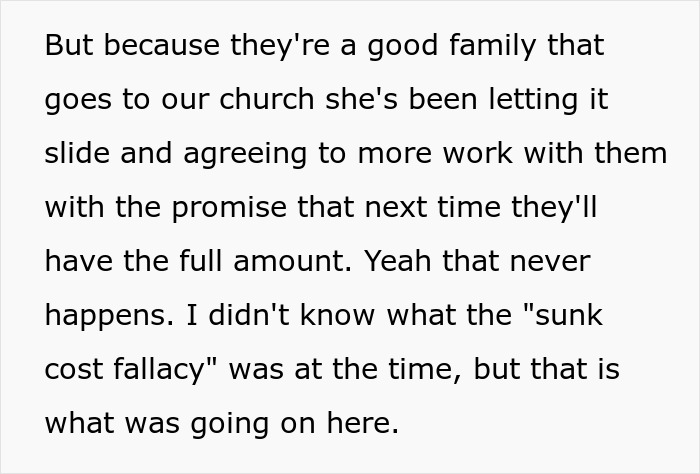 Religious couple refuses to pay babysitter, whose family plans Bible-based revenge to teach a lesson on fairness and justice. Religious couple refuses to pay babysitter, whose family plans Bible-based revenge to teach a lesson on fairness and justice.