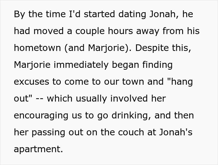 Excerpt from a text about the best friend of a late man causing drama with secret babies and memorial plans.