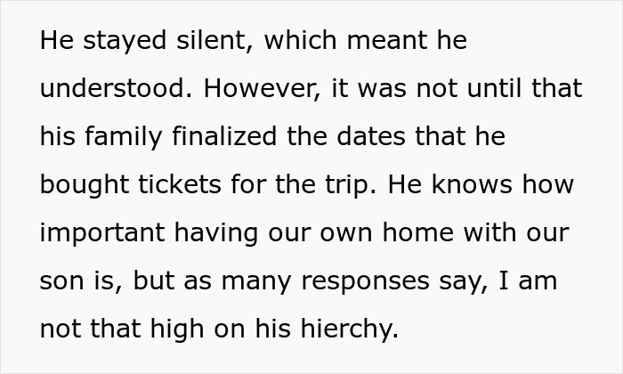 Married couple moving houses, husband leaves all responsibilities for wife while he travels on a trip.