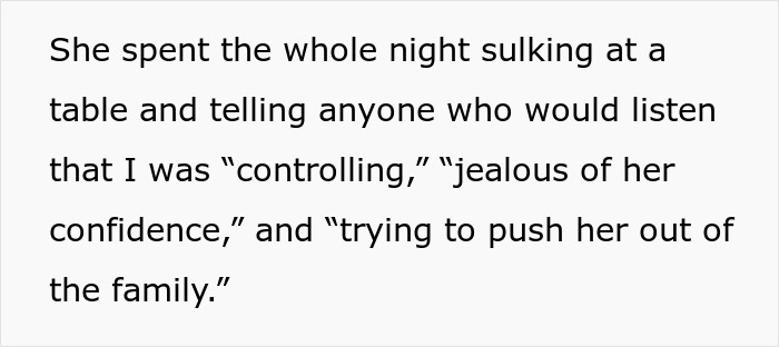 Self-appointed bridesmaid sulking and causing drama after being cut from sister-in-law’s bridal party and wedding planning. Self-appointed bridesmaid sulking and causing drama after being cut from sister-in-law’s bridal party and wedding planning.