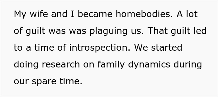 Parents reflect on guilt and family dynamics after years of neglect lead to son&rsquo;s emotional outburst.