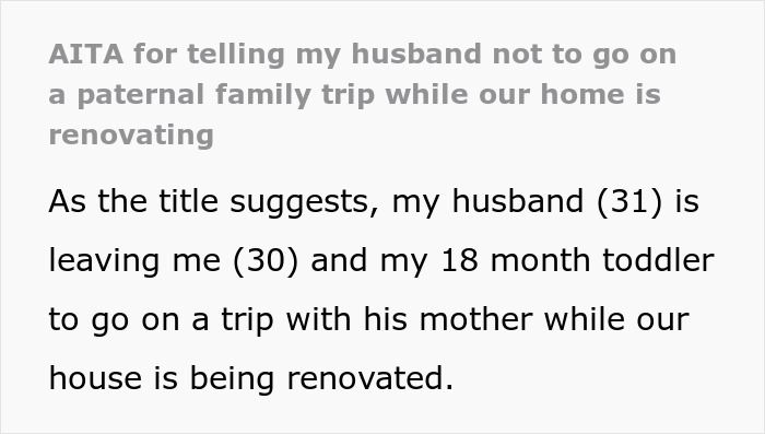 Text excerpt about a married couple moving houses, with the husband leaving everything for the wife to handle while he travels.