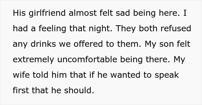 Text excerpt showing parents worried about their son&rsquo;s emotional reaction after years of neglect and strained family relationships.