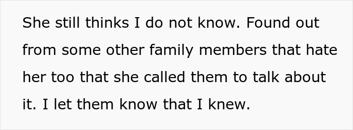 Text excerpt discussing family conflict after a MIL reports mom to CPS following lice outbreak.