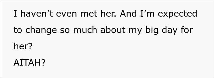 Text excerpt about entitled brother expecting sister to pay $3,500 for kosher wedding meals for his girlfriend.