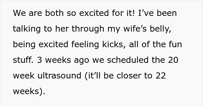 Pregnant wife shares feelings as man picks funeral over first look at daughter, prioritizing death over life.