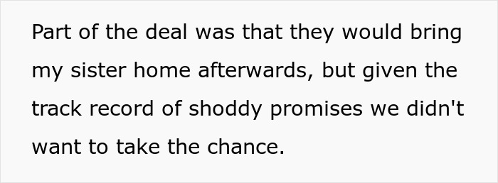 Text excerpt about a babysitter's family planning Bible-based revenge after a religious couple refuses payment. Text excerpt about a babysitter's family planning Bible-based revenge after a religious couple refuses payment.
