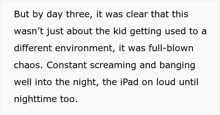 Man not prepared to deal with SIL&rsquo;s kid during visit, offers to pay for hotel due to chaos and noise.