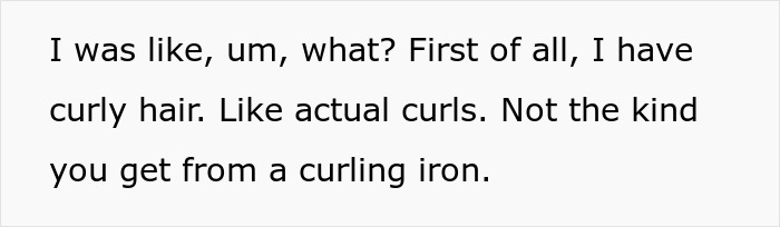 Woman with curly hair refuses to cut her hair for boyfriend&rsquo;s mom&rsquo;s party, wanting to keep it less wild and natural.