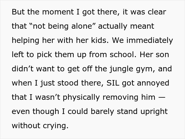Woman Leaves SIL&rsquo;s Home When She Realizes She&rsquo;s Not Getting Any Compassion, Gets Told Off