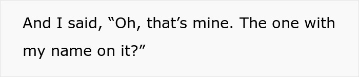 Person saying a phrase about a coworker tea thief at work, mentioning a mug with their name on it. Person saying a phrase about a coworker tea thief at work, mentioning a mug with their name on it.