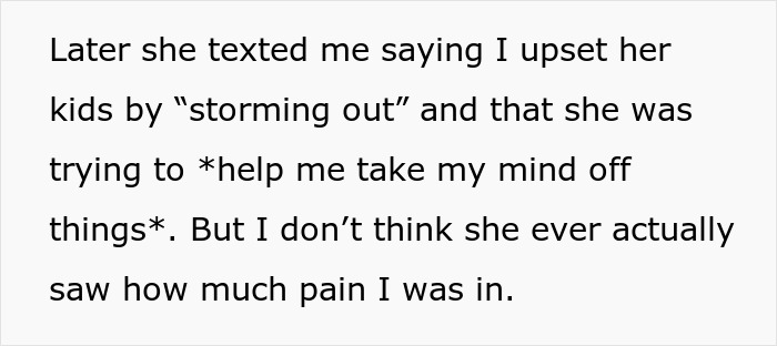 Woman Leaves SIL&rsquo;s Home When She Realizes She&rsquo;s Not Getting Any Compassion, Gets Told Off