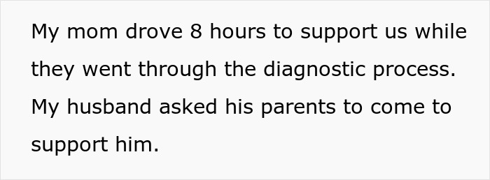 Text about a woman cutting contact with in-laws who didn&rsquo;t visit their dying granddaughter, causing conflict.