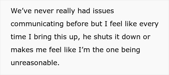 Text excerpt highlighting communication issues in a relationship amid groom-to-be&rsquo;s cold feet jokes and doubts.