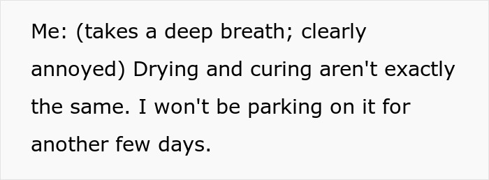Text conversation showing frustration about parking and a neighbor refusing to move their car from a public spot. Text conversation showing frustration about parking and a neighbor refusing to move their car from a public spot.