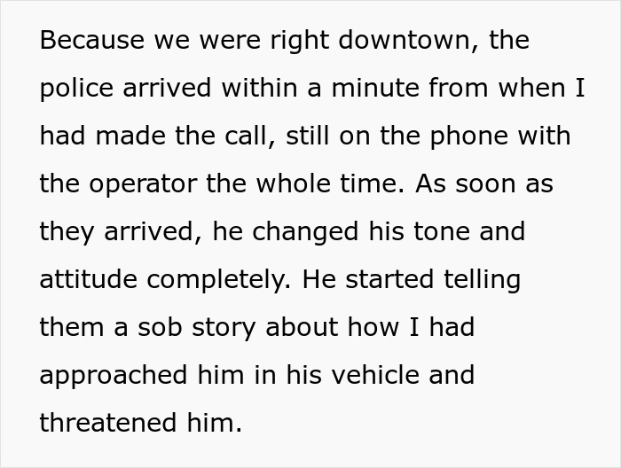 Man blocks garage and swears at woman&rsquo;s family, leading to job applications sent in his name retaliation.