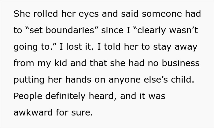 Woman Brings Son To Work BBQ, Coworker Snaps: "Had To Set Boundaries"