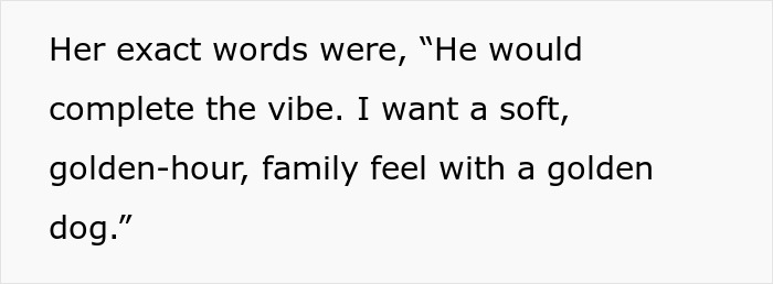 Text excerpt showing a sister requesting to borrow a dog for an aesthetic maternity shoot with a golden-hour family feel. Text excerpt showing a sister requesting to borrow a dog for an aesthetic maternity shoot with a golden-hour family feel.
