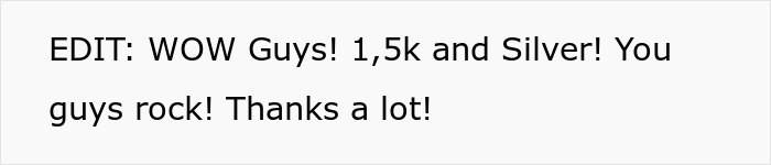 Entitled mother insists on paying upgrade while expressing excitement and gratitude in an online message.