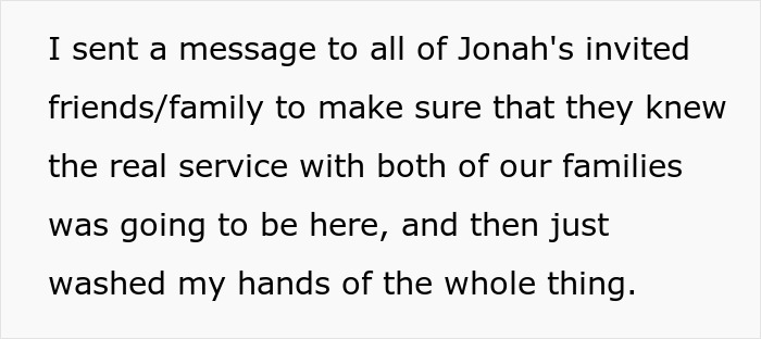 Message about Jonah&rsquo;s service sent to friends and family amidst best friend drama and memorial plans controversy.