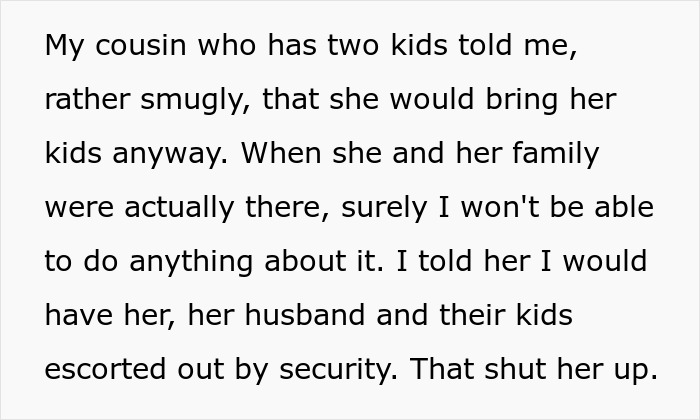 Bride replaces kids with pets at wedding, causing parents to react with shock and frustration during the ceremony.