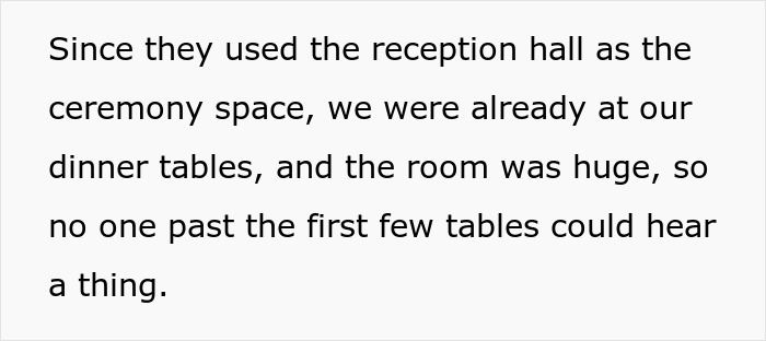 Alt text: Woman describing the most chaotic wedding she attended, comparing it to a wedding on The Sims game.
