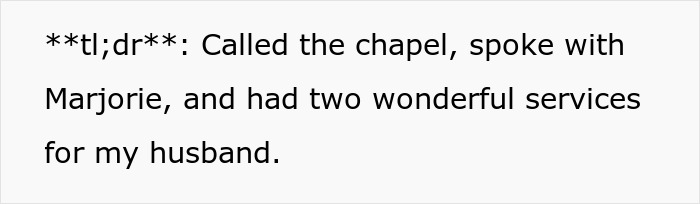 Text message discussing memorial plans for late man, highlighting drama involving best friend and secret babies.
