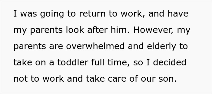 Wife handling moving houses and childcare alone while husband travels, leaving responsibilities for her to manage.