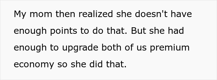Text about upgrading one kid to business class and another to deal with it during a family vacation on a flight. Text about upgrading one kid to business class and another to deal with it during a family vacation on a flight.
