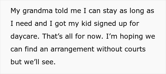 Text message from a woman at crossroads after partner of 10 years wants to buy a house only for him.