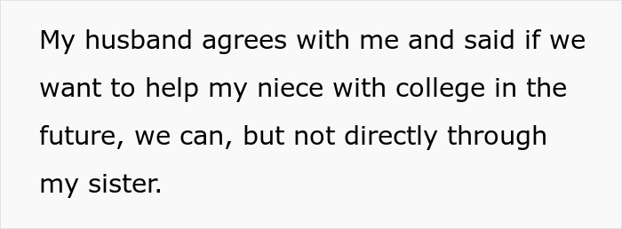 Woman discovers niece's college fund she helped build was spent on prom without permission. Woman discovers niece's college fund she helped build was spent on prom without permission.