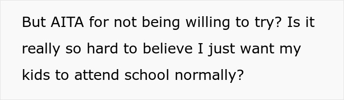 "This Was Not My Problem": Ex-Husband And His Wife Push For Homeschooling, Woman Stands Firm "This Was Not My Problem": Ex-Husband And His Wife Push For Homeschooling, Woman Stands Firm