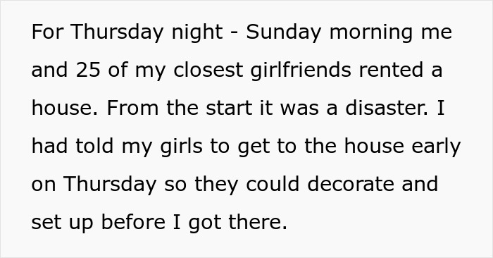 Bride&rsquo;s dream bachelorette party turns lonely cry-fest as friends rebel against strict rules and lose interest.