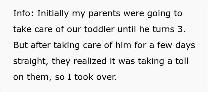 Text describing a married couple moving houses with the husband leaving tasks for the wife to handle while he travels.