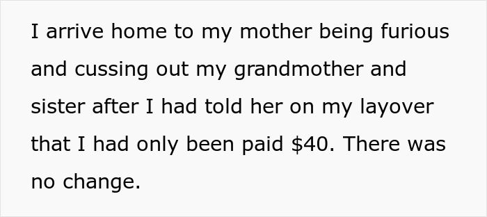 Alt text: Woman throws a fit angrily confronting sibling who refuses to babysit her child all summer for free.