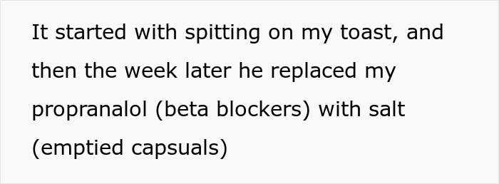 Text reading about a guy feeding his girlfriend slugs and her pet snail for months, highlighting disturbing behavior.