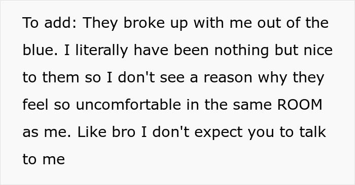 Text message screenshot showing a woman discussing drama with an ex and accusations of narcissist behavior.