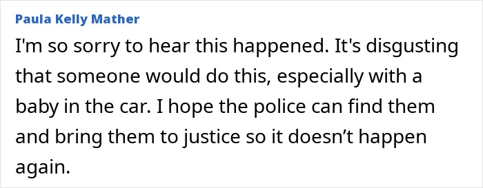 Comment expressing outrage over fire extinguisher prank that harmed 5-month-old baby rushed to hospital.