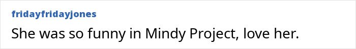 Comment stating love for a beloved &rsquo;90s star and Tom Cruise&rsquo;s Rain Man co-star, praising her comedic performance.