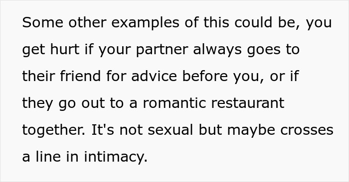 Woman upset friend&rsquo;s girlfriend won&rsquo;t let them sleep in the same bed causing tension in their relationship.