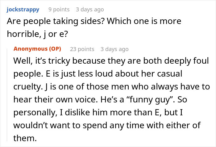 Man goes to wedding expecting drama, witnesses bride's dad divorce his wife during the event.