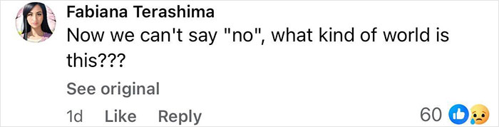 Comment from Fabiana Terashima expressing concern about the world after a beauty queen strangled by family friend and former teacher incident.