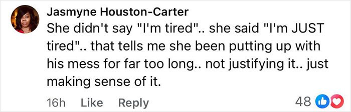 Screenshot of a social media comment discussing a woman&rsquo;s honest explanation about marriage challenges going viral.