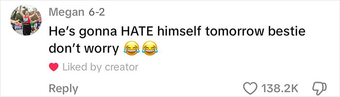 Comment on social media about a husband signed up for a marathon last minute with zero training.